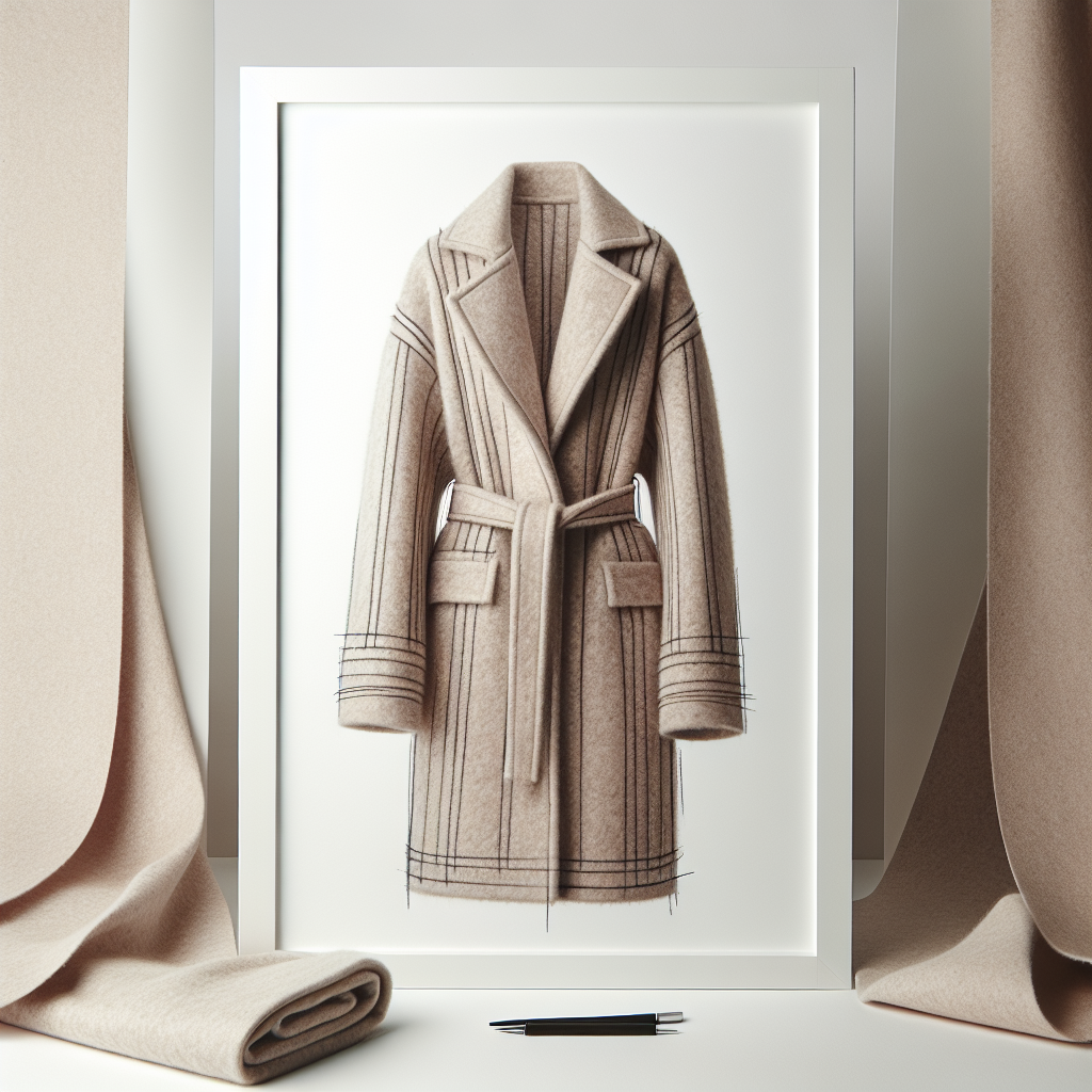 미니멀 울 코트