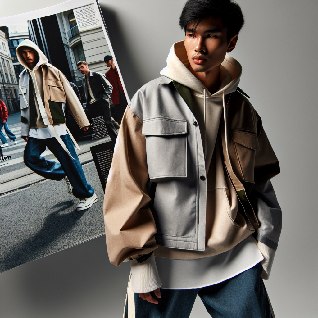 스트릿 오버사이즈 재킷