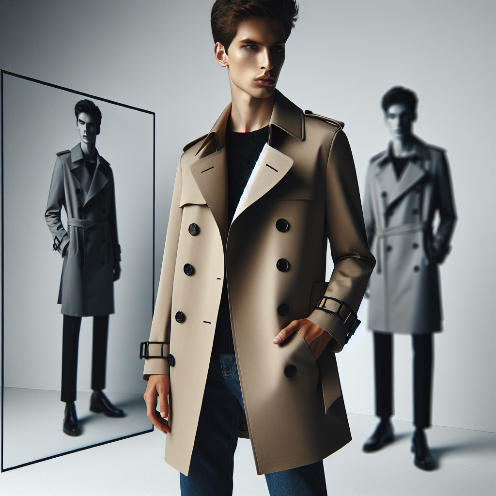 모던 트렌치코트